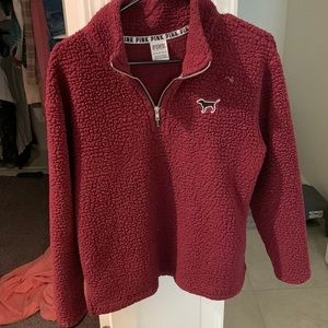 Sweater top burgundy